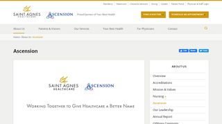 
                            13. Ascension | Saint Agnes Healthcare - St. Agnes Hospital