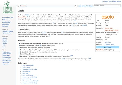 
                            7. Ascio - ICANNWiki