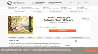 
                            9. ascleonCare Göttingen Ambulante Pflege + Betreuung in Göttingen ...