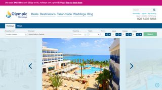 
                            13. Ascos Coral Beach Hotel in Paphos, Cyprus | Olympic Holidays