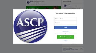 
                            10. ASCP - Login to renew here http://www.ascp.org/renew | Facebook