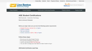 
                            9. ASE Student Certifications - Get Inspired at LBCC | Linn-Benton ...