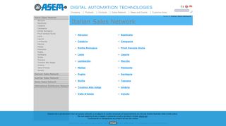 
                            10. ASEM.IT :: Digital Automation Technologies: Italian Sales Network