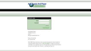 
                            6. Aset Supply & Paper - Login