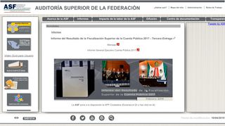 
                            2. ASF - Auditoría Superior de la Federación