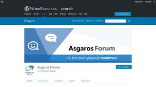 
                            6. Asgaros Forum | WordPress.org