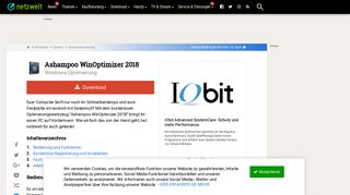 
                            9. Ashampoo WinOptimizer 2018 - Download - NETZWELT