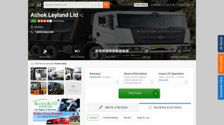 
                            12. Ashok Leyland Ltd - Ashoka Leyland Ltd - Truck Repair & Services in ...