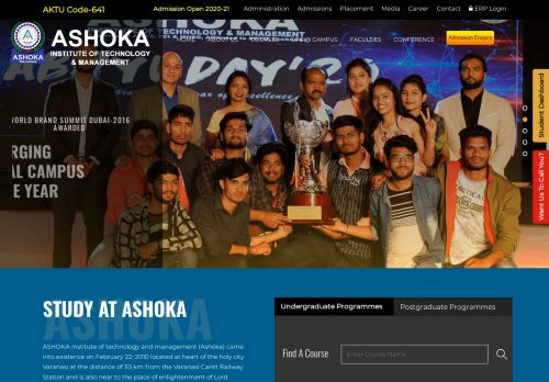 
                            6. Ashoka Institute | Pharmacy college in varanasi