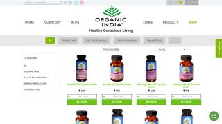 
                            11. Ashwagandha 60 Capsules Bottle - Organic India