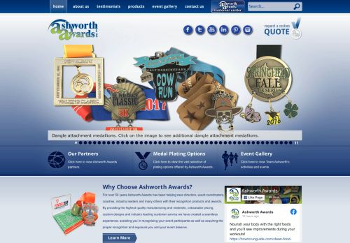 
                            11. Ashworth Awards: Custom Trophies, Running Awards, Sports Medals ...