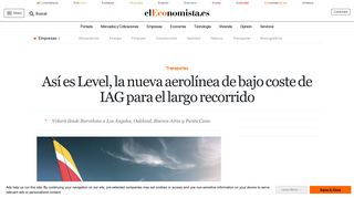 
                            11. Así es Level, la nueva aerolínea de bajo coste de IAG para el largo ...