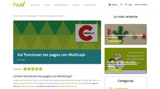 
                            13. Así funcionan los pagos con Multicaja | PayU Chile - PayU Latam