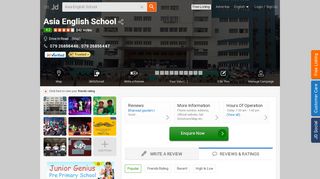 
                            11. Asia English School, Drive In Road - CBSE Schools in Ahmedabad ...