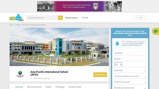 
                            5. Asia Pacific International School (APIS) - Selangor | Fees, ...