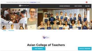 
                            9. Asian College of Teachers Programs & Reviews | GoAbroad.com