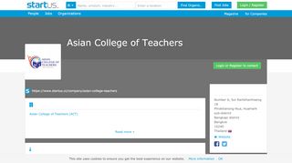 
                            13. Asian College of Teachers | StartUs