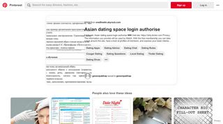 
                            3. Asian dating space login authorise | geosrepabhap | Pinterest | Dating ...