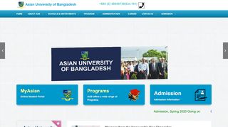 
                            10. Asian University of Bangladesh -(AUB)