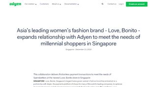 
                            12. Asia's leading women's fashion brand - Love, Bonito - expands ...