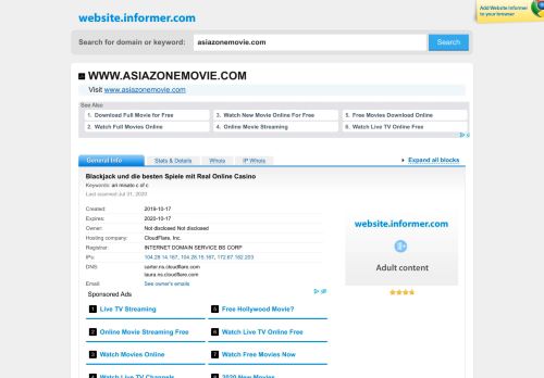 
                            3. asiazonemovie.com at Website Informer. Visit Asiazonemovie.