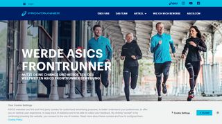 
                            2. ASICS FrontRunner | Wie ich mich bewerbe