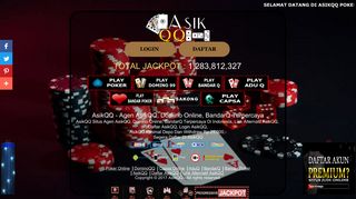 
                            9. AsikQQ:daftar situs poker judi online agen terbaik asikqq