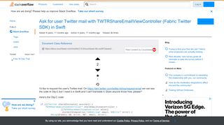 
                            8. Ask for user Twitter mail with TWTRShareEmailViewController ...