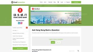 
                            10. Ask Hang Seng Bank a question about their jobs and career ...