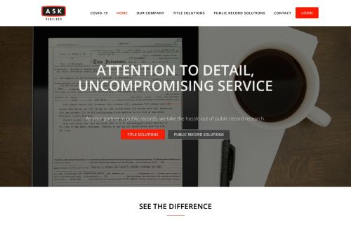
                            9. ASK Services: Title Services and Public Record Solutions