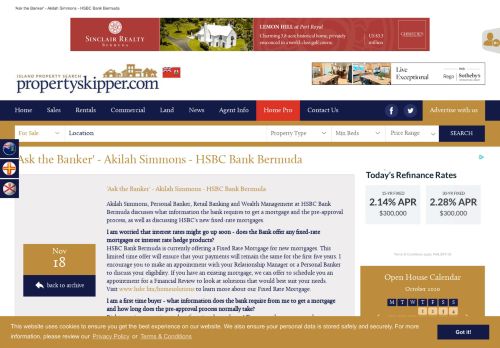 
                            10. 'Ask the Banker' - Akilah Simmons - HSBC Bank Bermuda ...