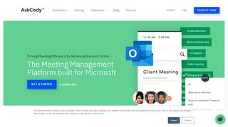 
                            3. AskCody - Meeting Management & Resource Scheduling for the ...