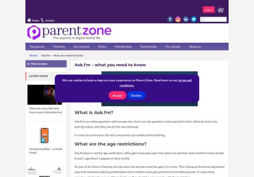 
                            9. Ask.fm – what you need to know | Parent Zone