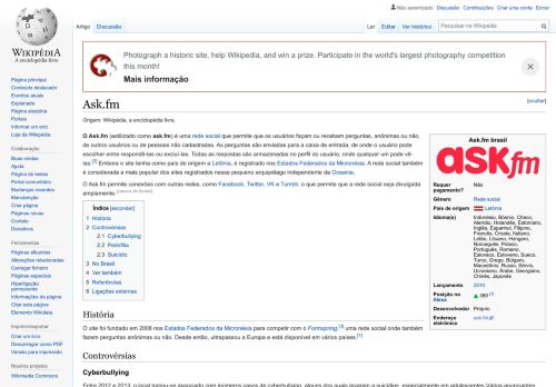 
                            12. Ask.fm – Wikipédia, a enciclopédia livre