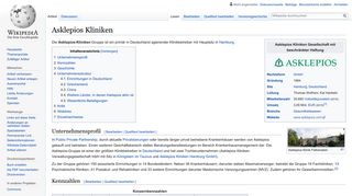 
                            8. Asklepios Kliniken – Wikipedia