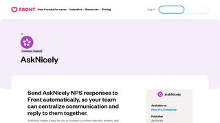 
                            13. AskNicely | Front - FrontApp