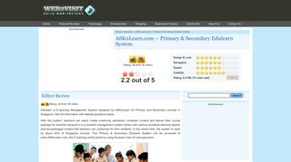 
                            10. ASKnLearn.com – Primary & Secondary Edulearn System | Web2Visit ...