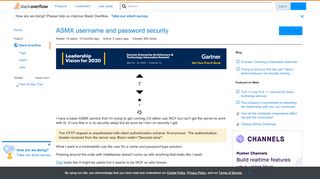 
                            5. ASMX username and password security - Stack Overflow