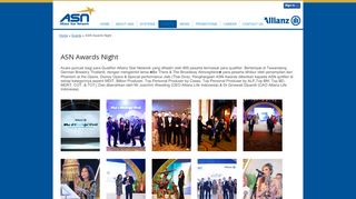 
                            8. ASN Awards Night - Welcome to Allianz Star Network