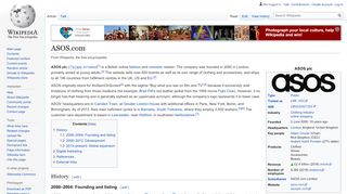 
                            12. ASOS.com - Wikipedia