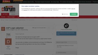 
                            12. ASP Login säkerhet - ASP & VBScript - Eforum