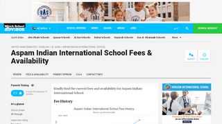 
                            4. Aspam Indian International School Fees & Availability ...