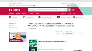
                            12. aspekte-der-allgemeinbildung-standard-ausgabe-grundlagenbuch ...