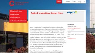 
                            8. Aspire 2 International (former Ntec) - Christchurch Educated