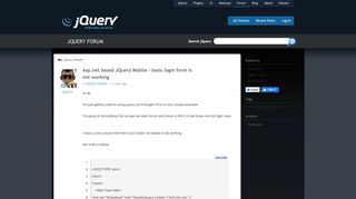 
                            10. Asp.net based JQuery Mobile - basic login form is not working ...