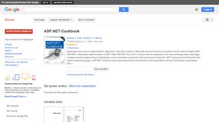 
                            3. ASP.NET Cookbook