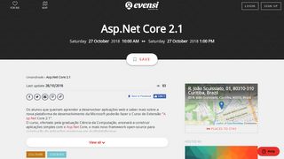 
                            10. Asp.Net Core 2.1 - 27 OCT 2018 - Evensi