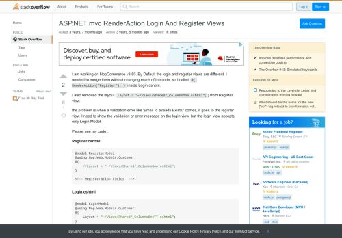 
                            10. ASP.NET mvc RenderAction Login And Register Views - ...
