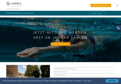 
                            1. Aspria Hannover Maschsee - Ihr Spa, Wellness und Fitness-Club in ...