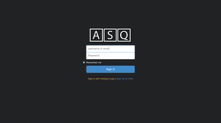 
                            10. ASQ - Log In